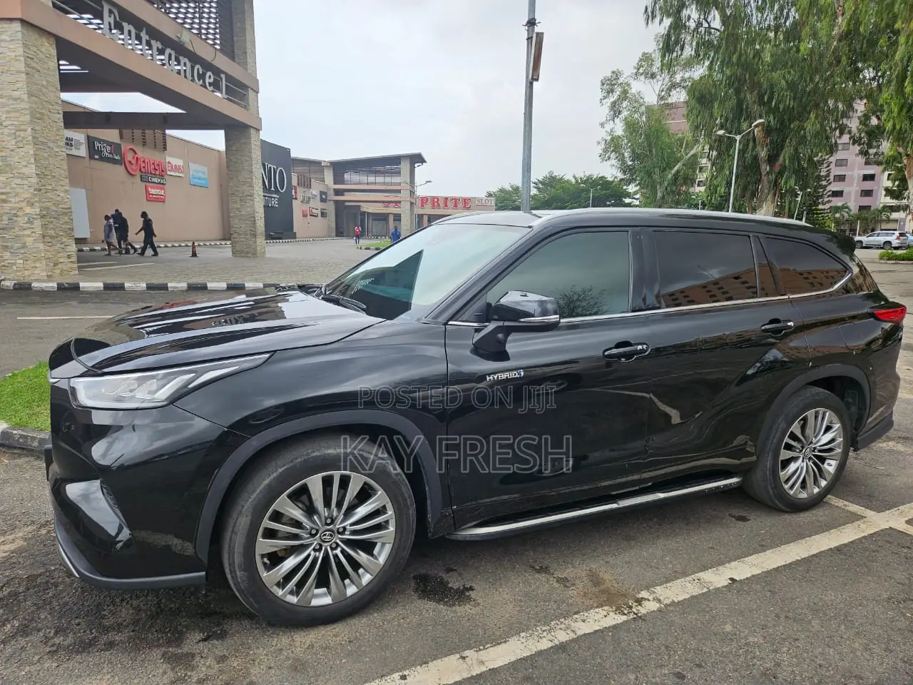 Toyota Highlander Platinum 2021 Black