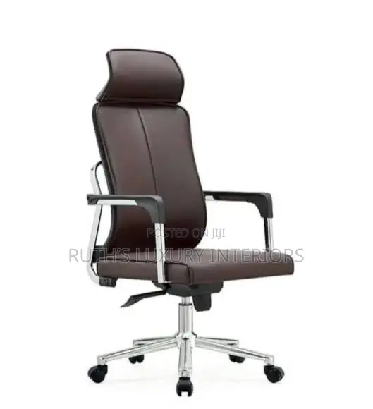 Brand New Imported Adjustable Office Chair With Head Rest Furniture