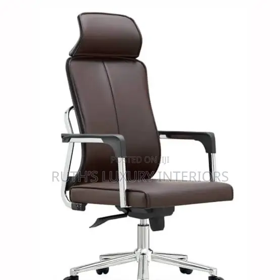 Brand New Imported Adjustable Office Chair With Head Rest Furniture