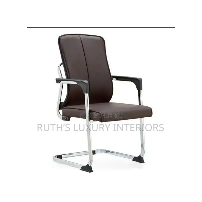 Generic Leather Office Visitor Chair Furniture