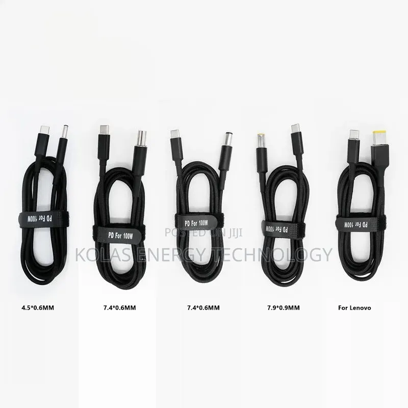 100w Usb Type C to Laptop Charging Cable