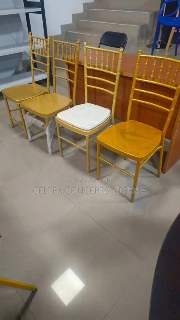 Gold Metal Chiavari Chairs