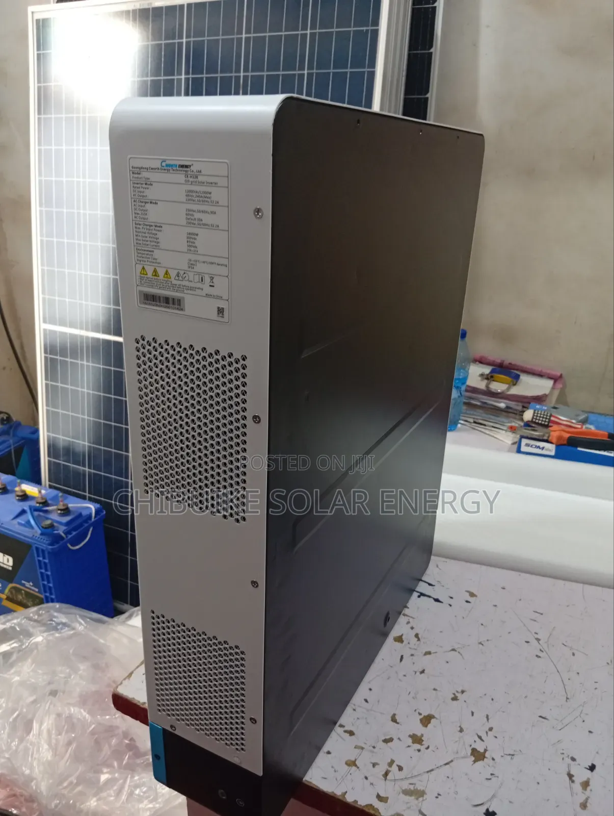 C Worth Energy Solar Inverter Hybrid 12kva/48v
