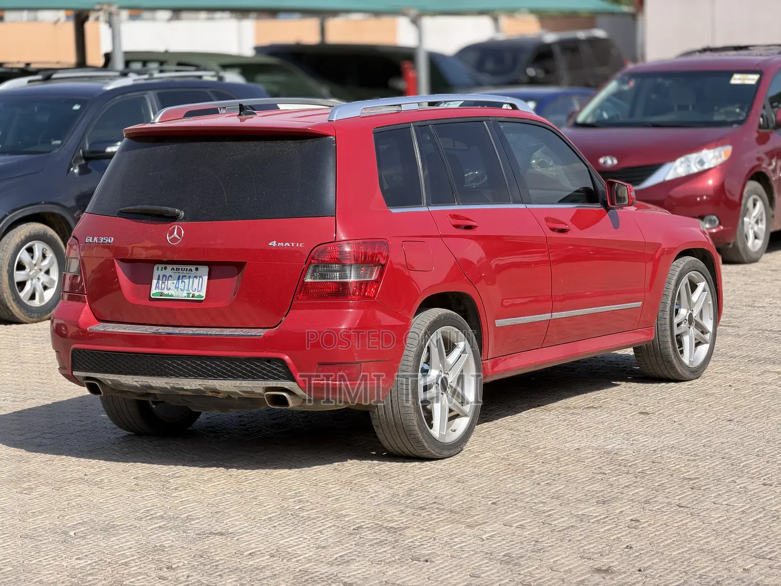 Mercedes-Benz GLK-Class 350 4MATIC 2010 Red