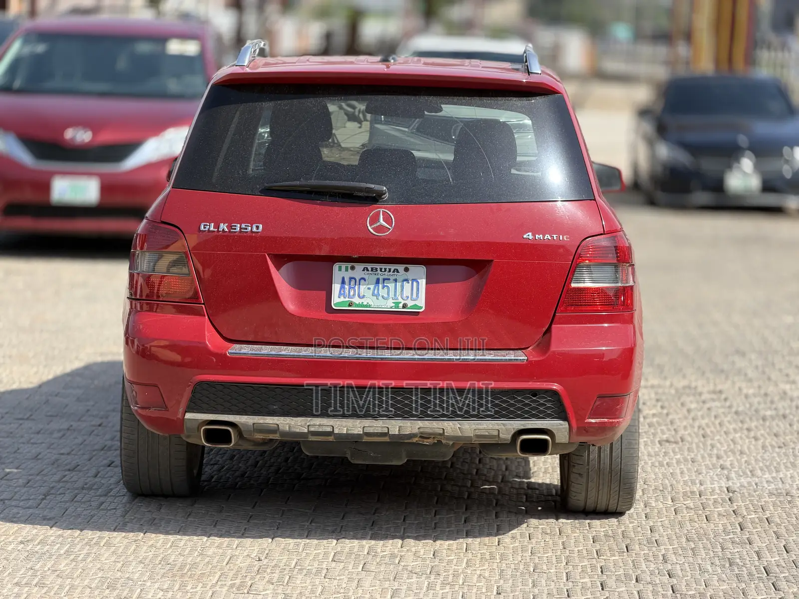 Mercedes-Benz GLK-Class 350 4MATIC 2010 Red