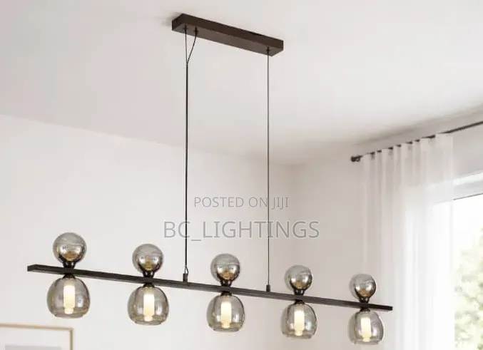Nordic Restaurant Postmodern 10glass Hanging Lamps Diningroom Kitchen