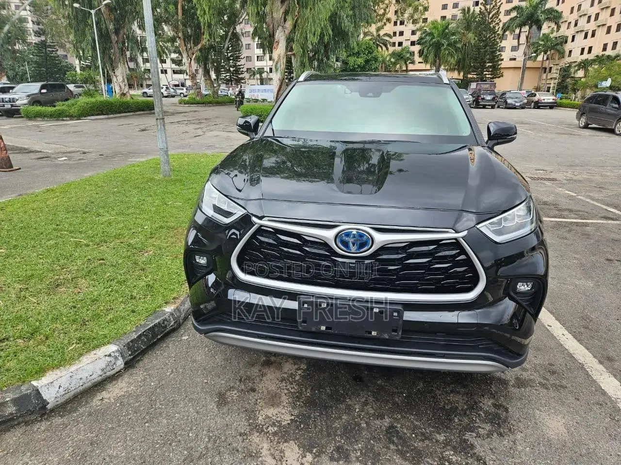 Toyota Highlander Platinum 2021 Black