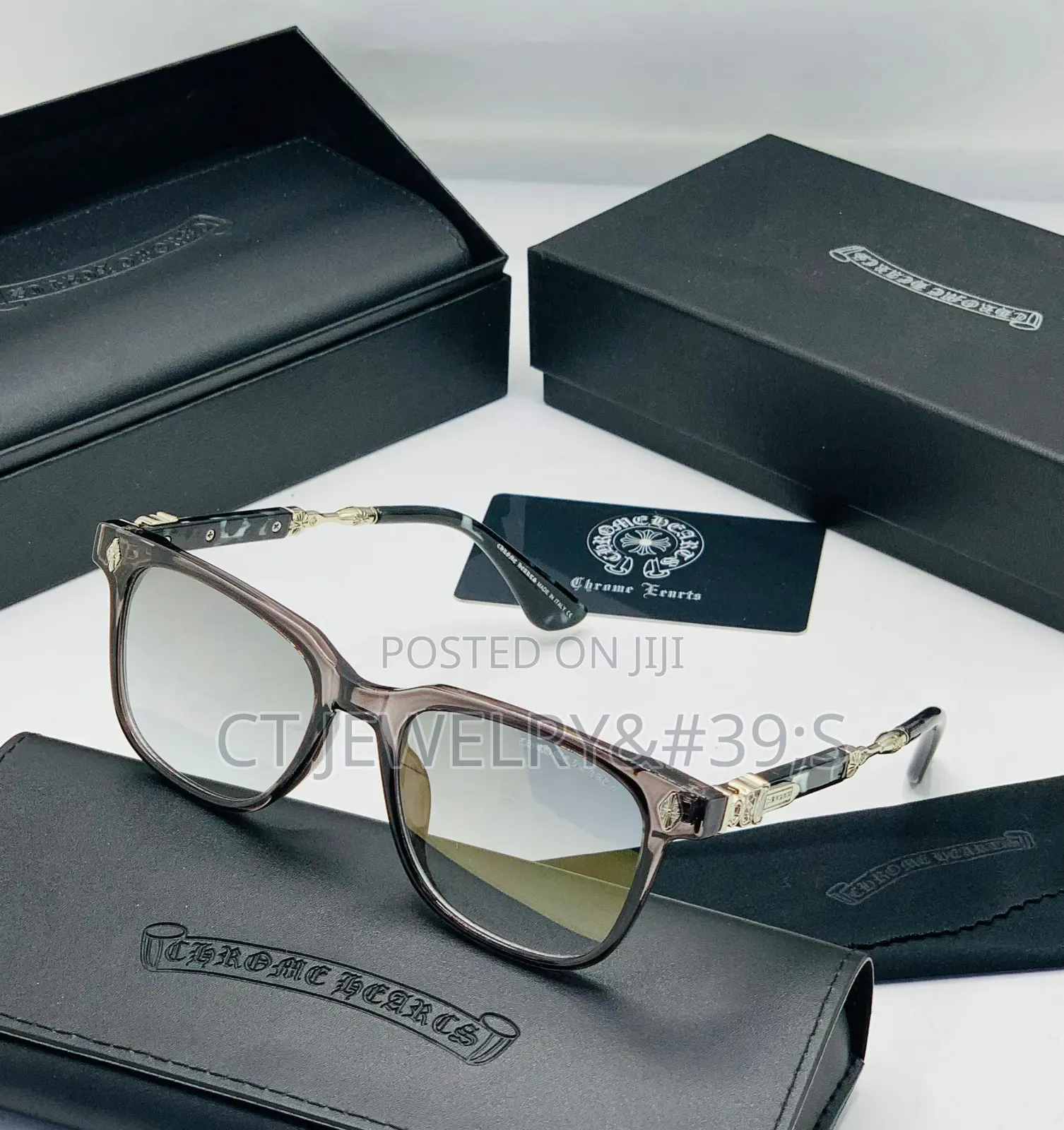 Chrome Hearts Pure Quality Sunglasses Fully Package as Seen