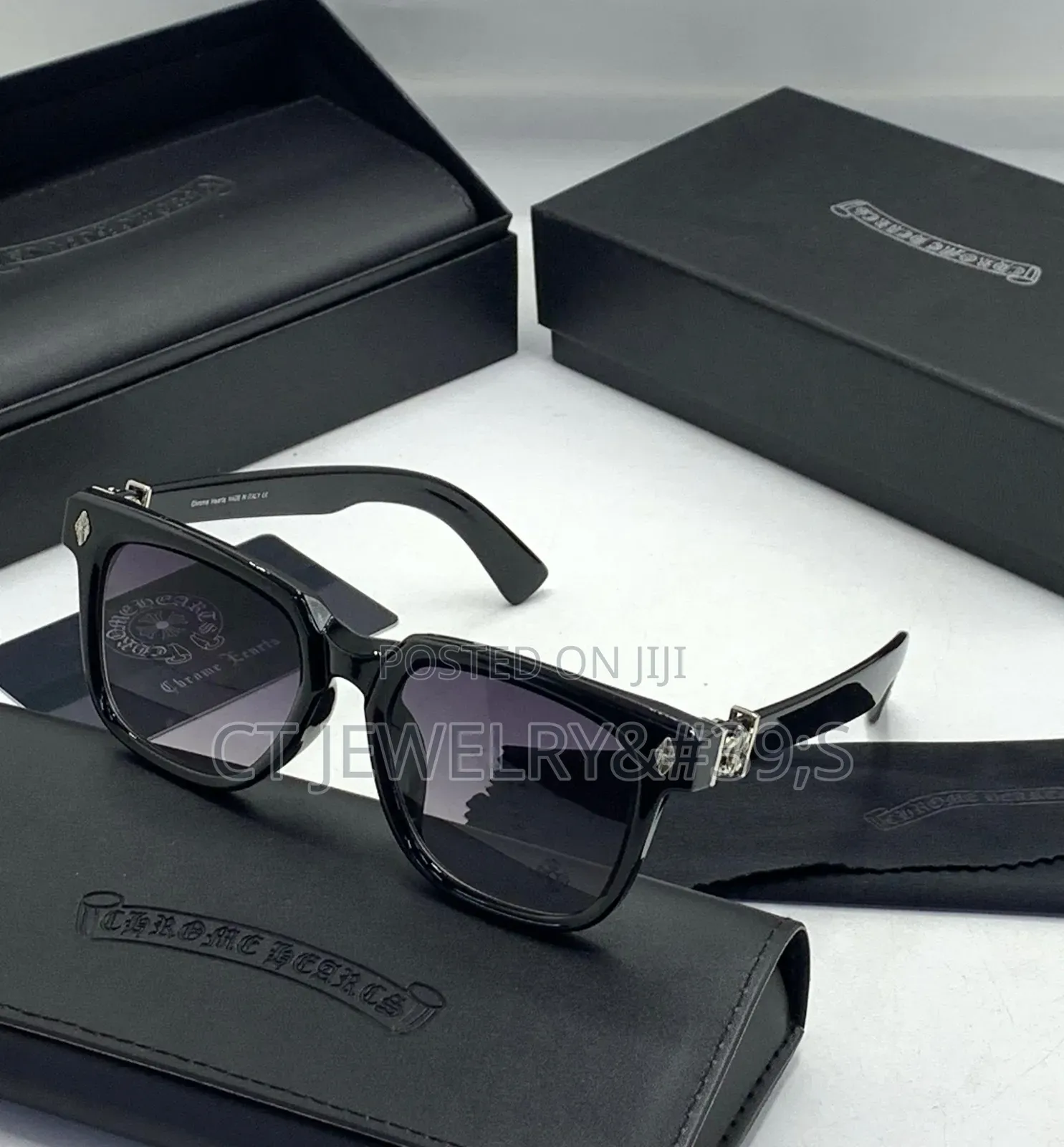 Chrome Hearts Pure Quality Sunglasses Fully Package as Seen