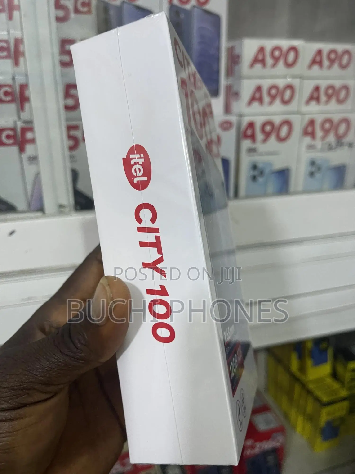 New Itel City 100 128 GB Black