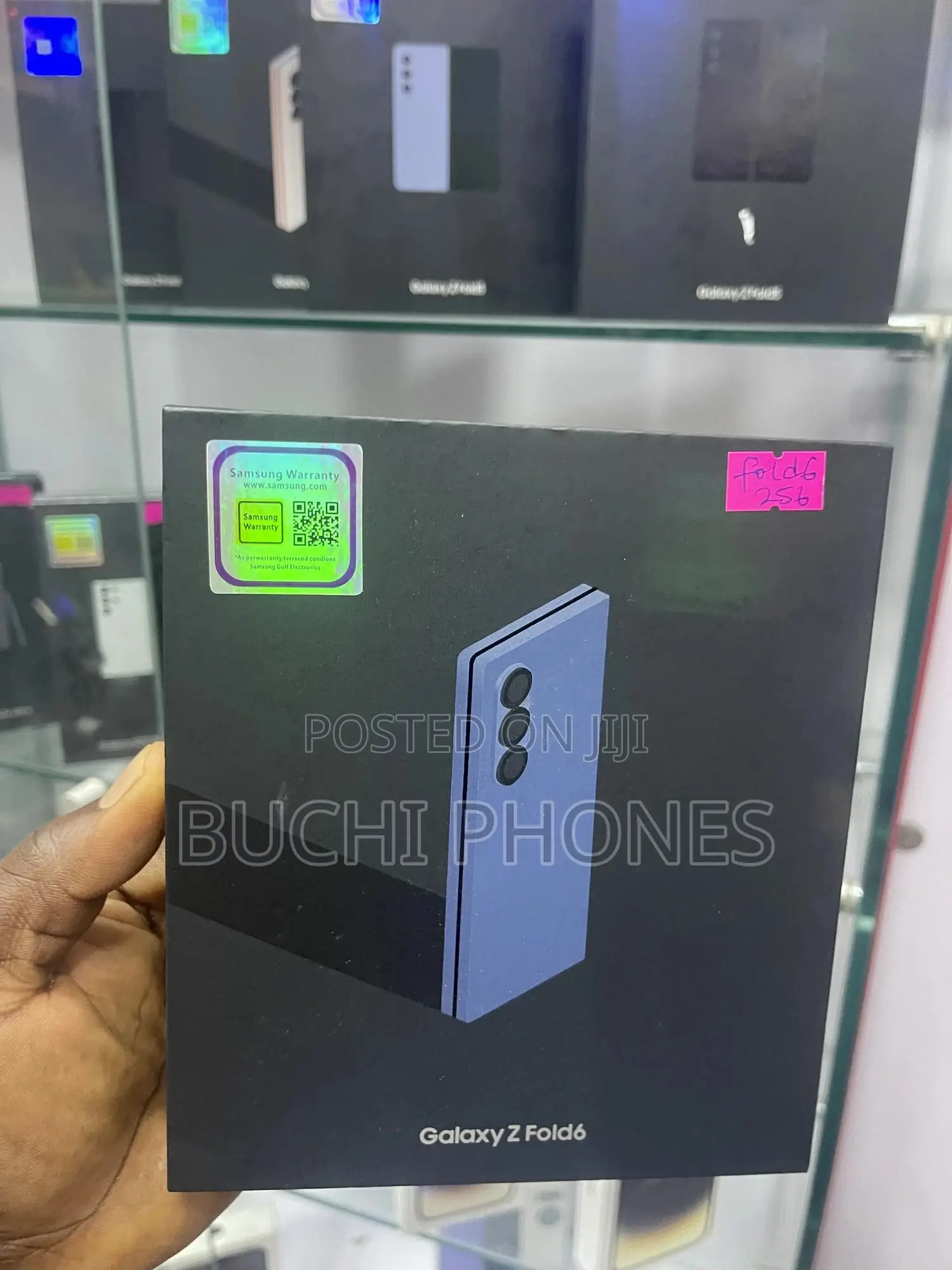 New Samsung Galaxy Z Fold6 256 GB Blue