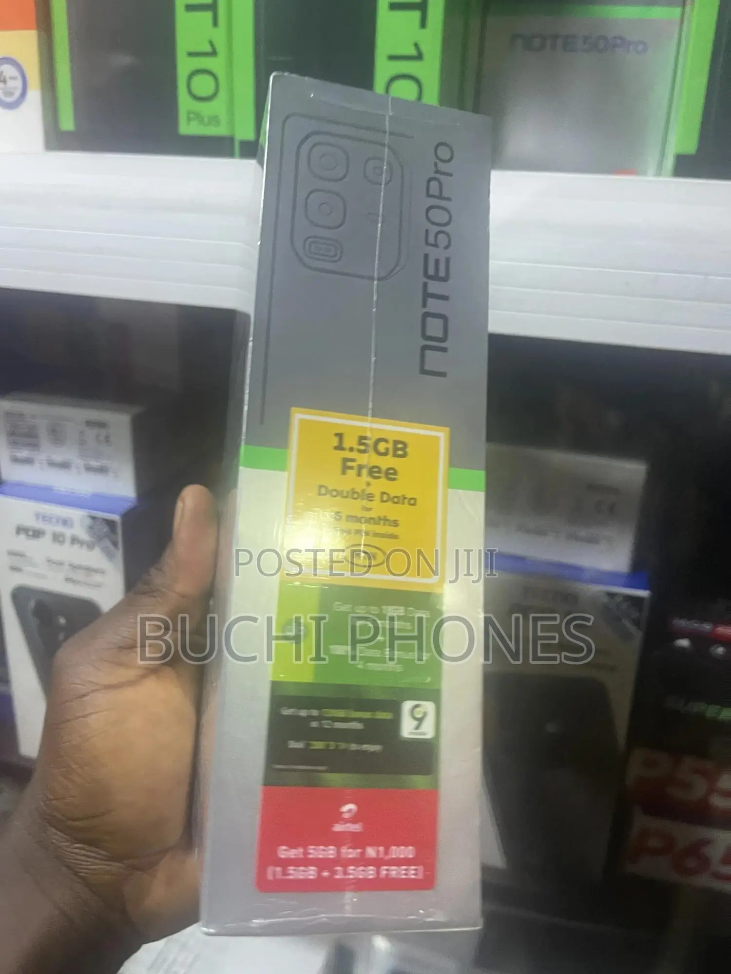 New Infinix Note 50 Pro 256 GB Purple