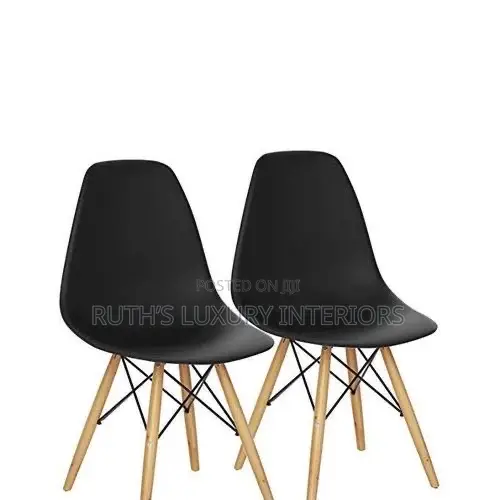 Set of 2 Strong Dining / Restaurant Chairs Furniture