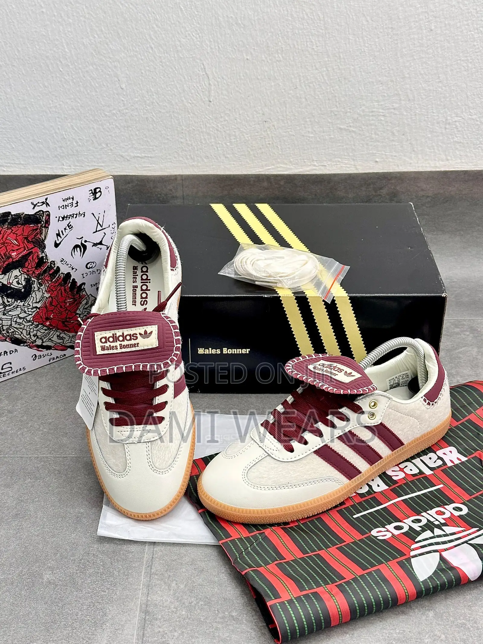 Adidas Samba Pony Tonal Cream White