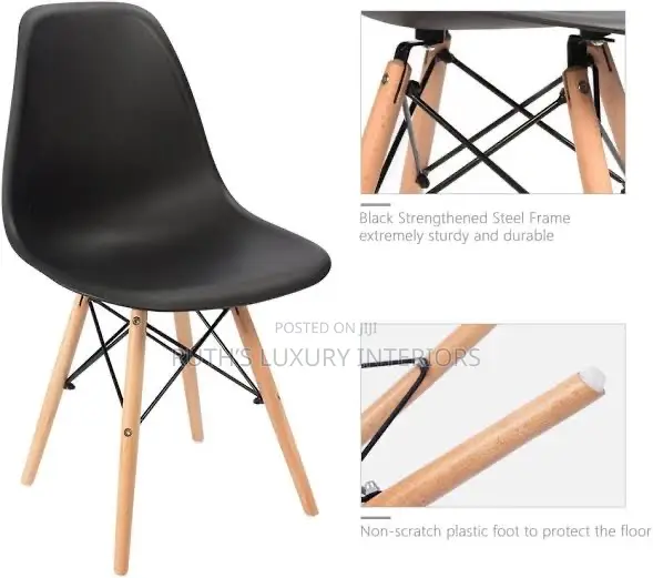 Modern Plastic Restaurant / Dining Chair Furniture
