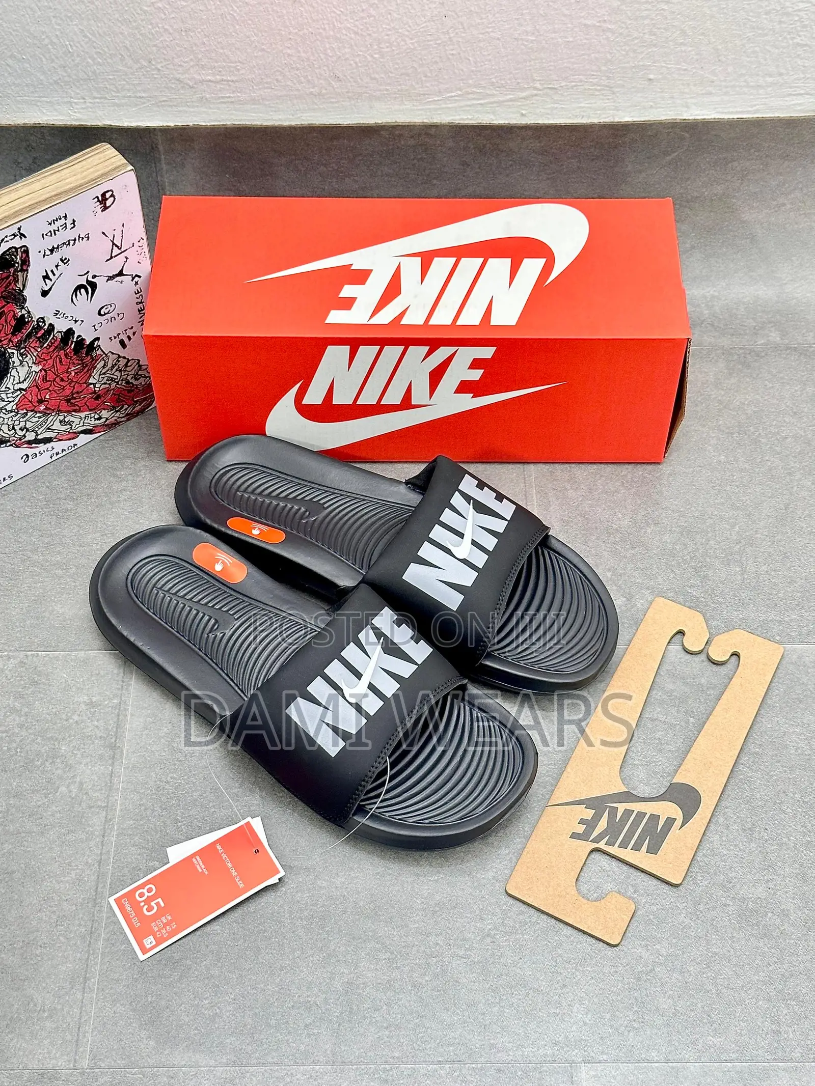 Nike Victori One Se Slides Black/Grey