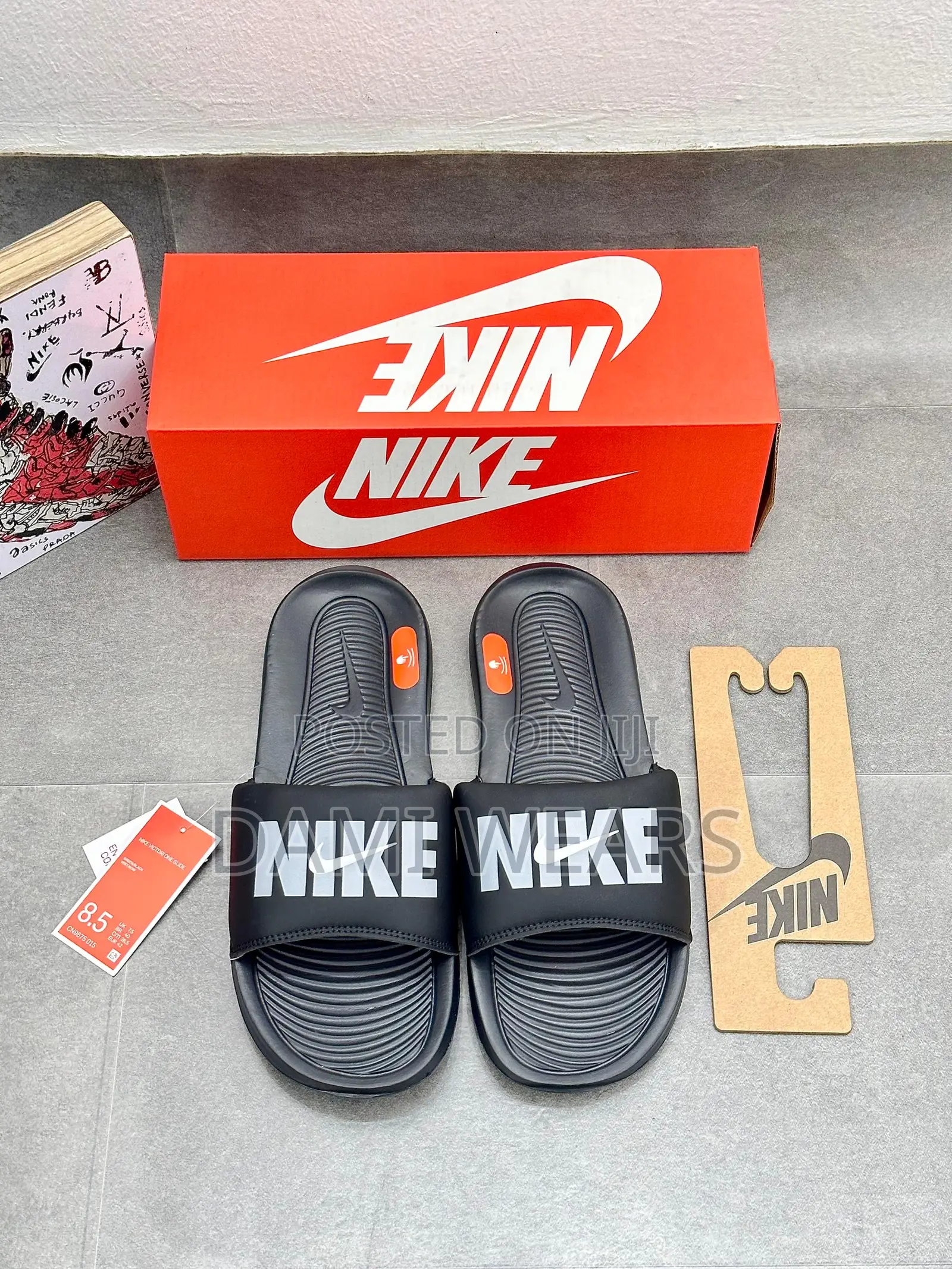 Nike Victori One Se Slides Black/Grey