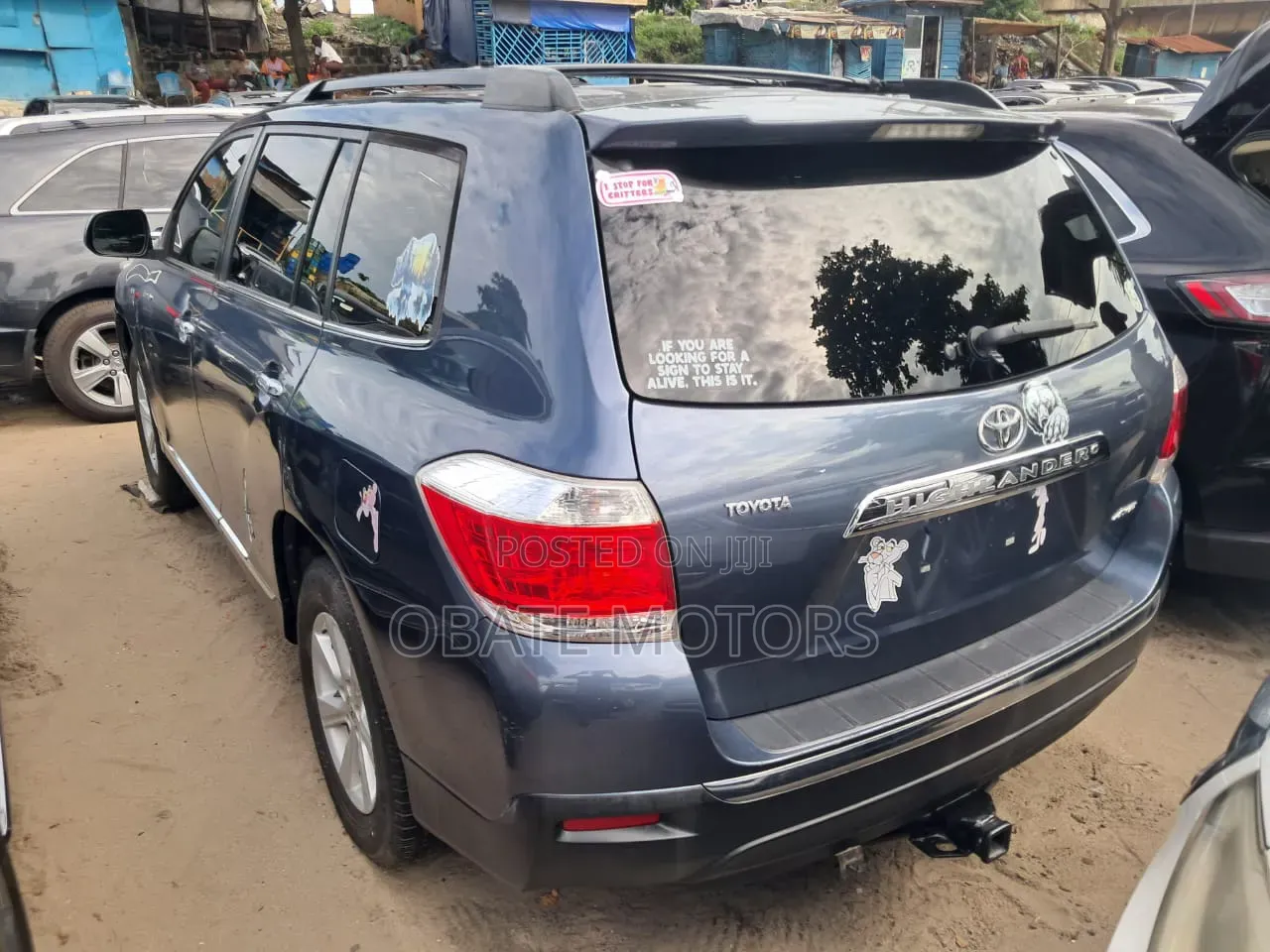 Toyota Highlander Limited 3.5l 4WD 2013 Blue
