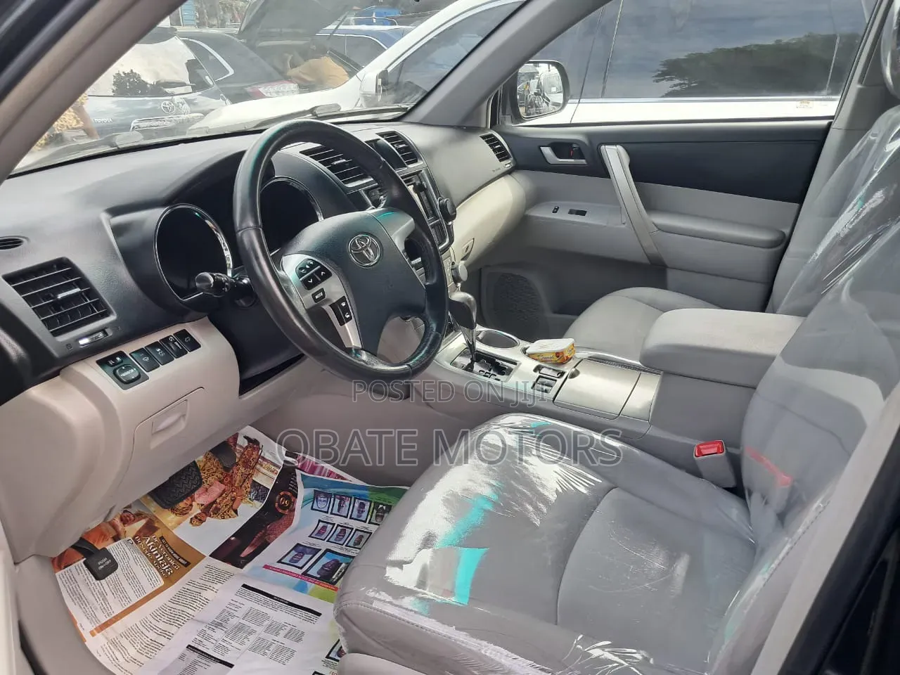 Toyota Highlander Limited 3.5l 4WD 2013 Black