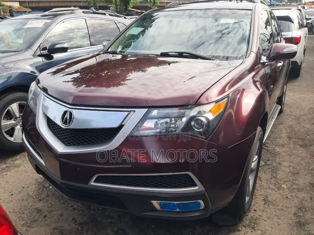 Acura MDX SUV 4dr AWD (3.7L 6cyl 6A) 2013 Maroon