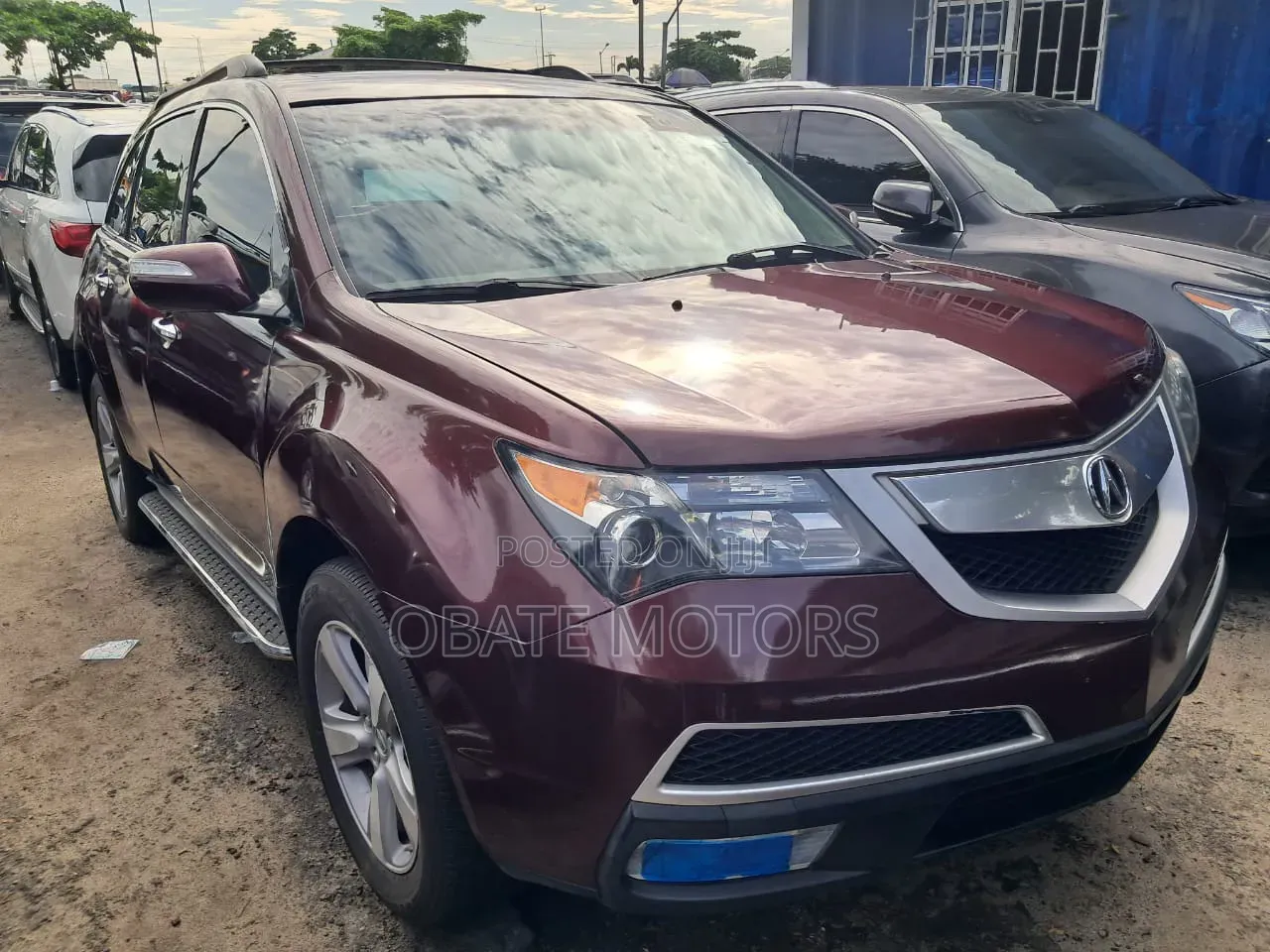 Acura MDX SUV 4dr AWD (3.7L 6cyl 6A) 2013 Maroon