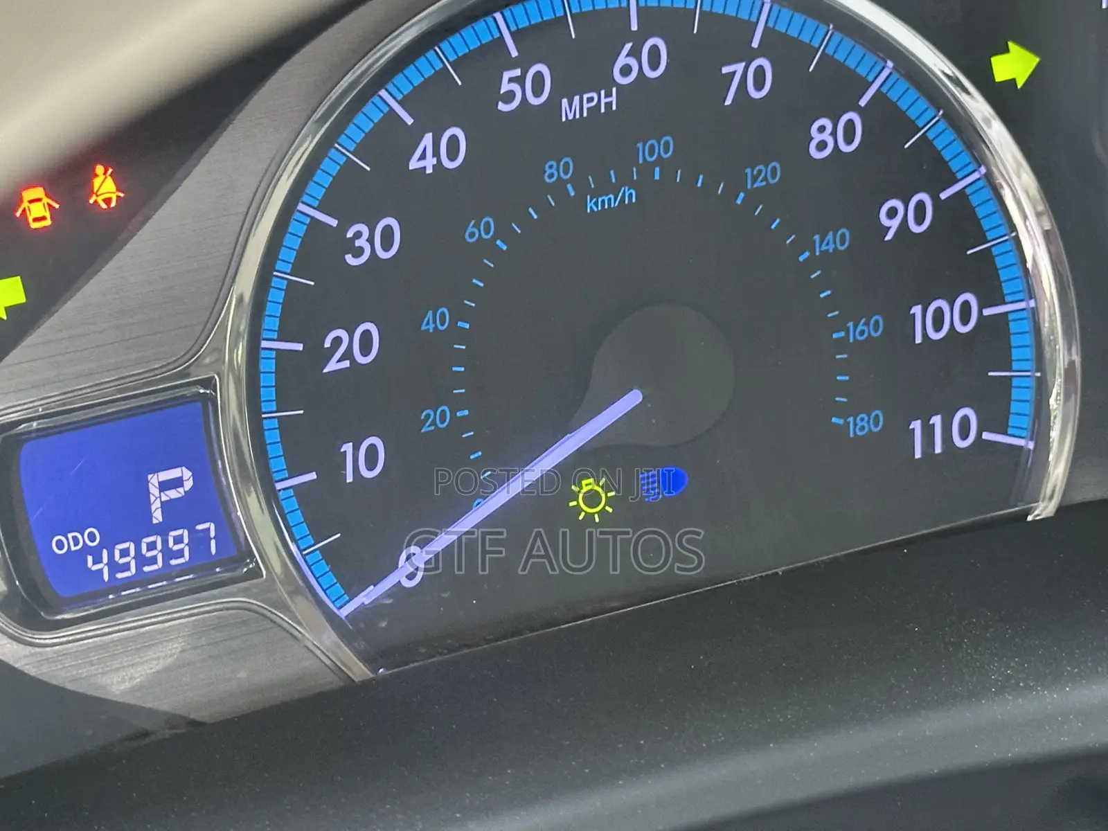 Toyota Sienna XLE 7 Passenger 2012 Gray