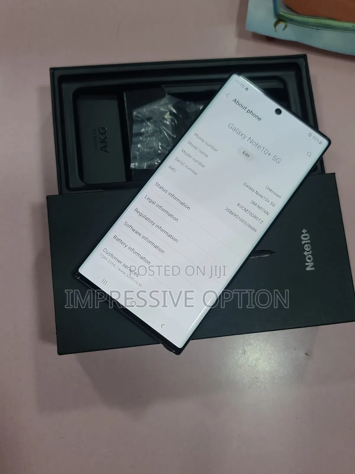 Samsung Galaxy Note 10 Plus 5G 256 GB Black
