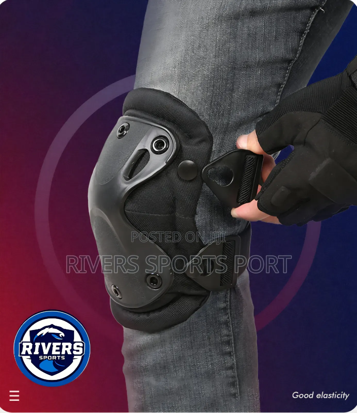 Knee And Elbow Pads Set Protective Gear For Cycling, Skating, Combat