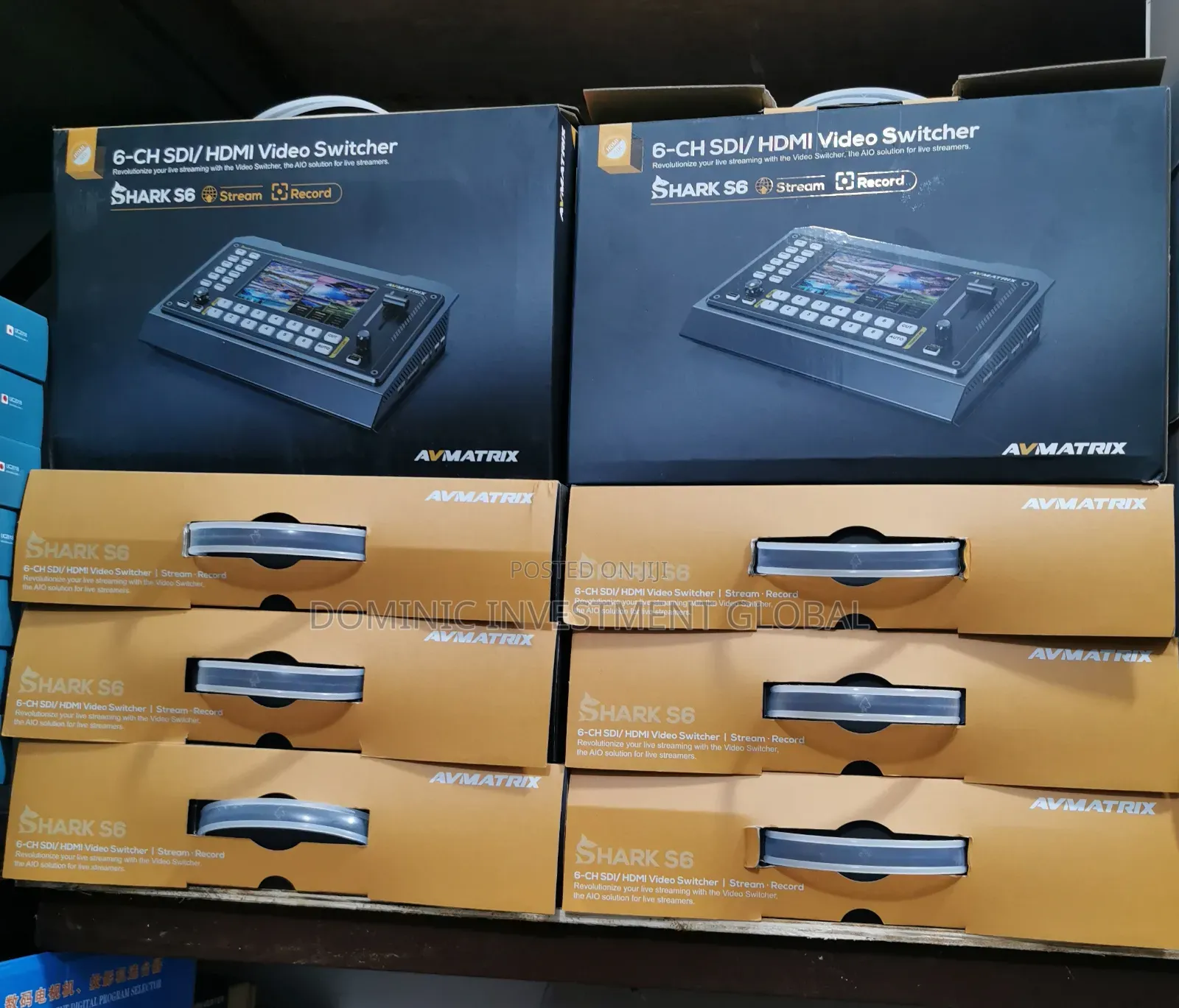 Video Mixer 6 Channel Shark S6