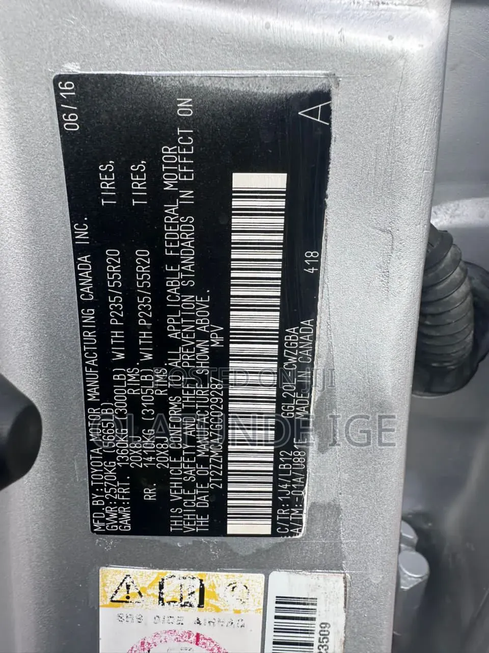 Lexus RX 350 AWD 2017 Silver