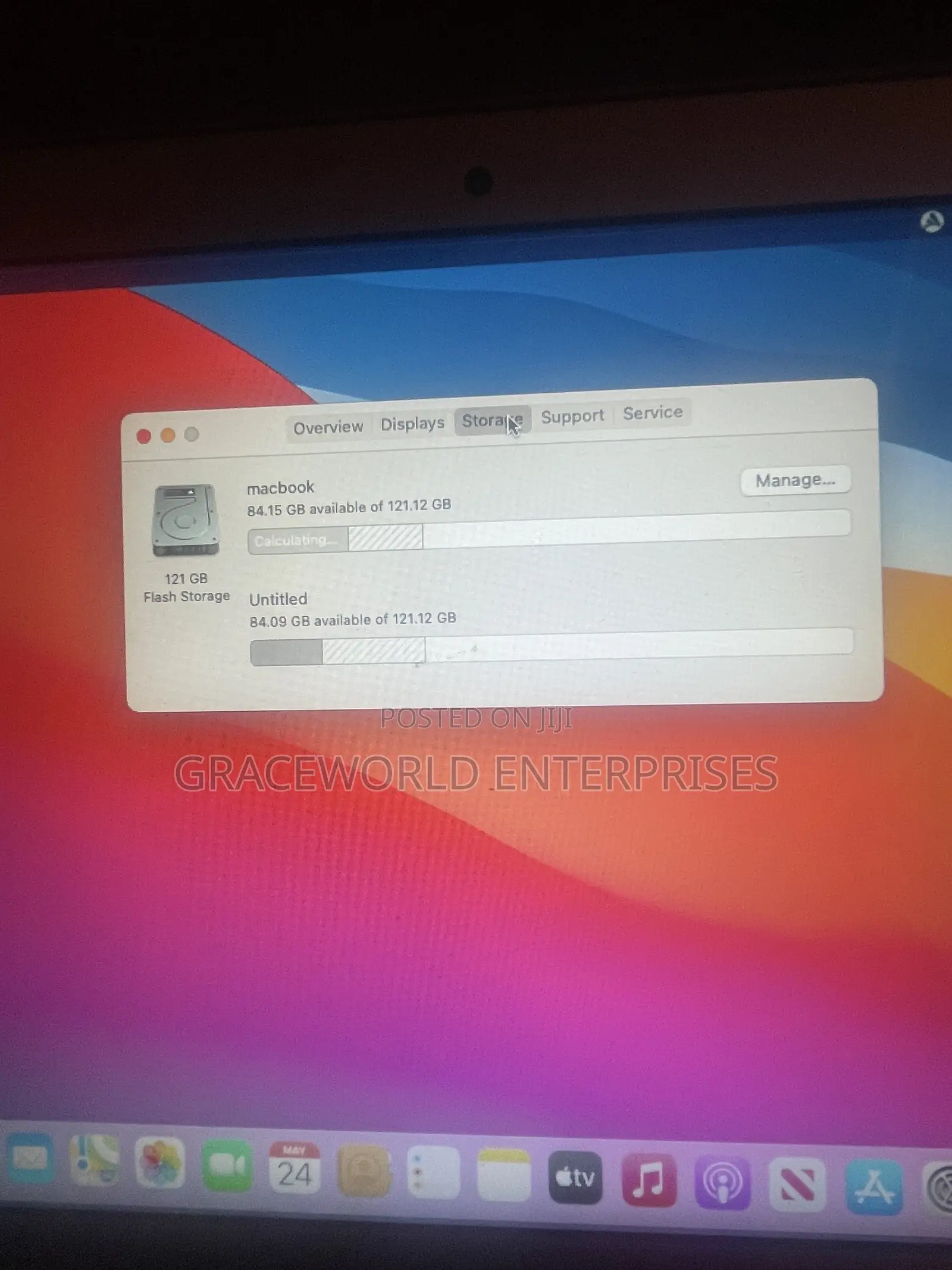 Laptop Apple MacBook Air 2015 4GB Intel Core i5 HDD 128GB