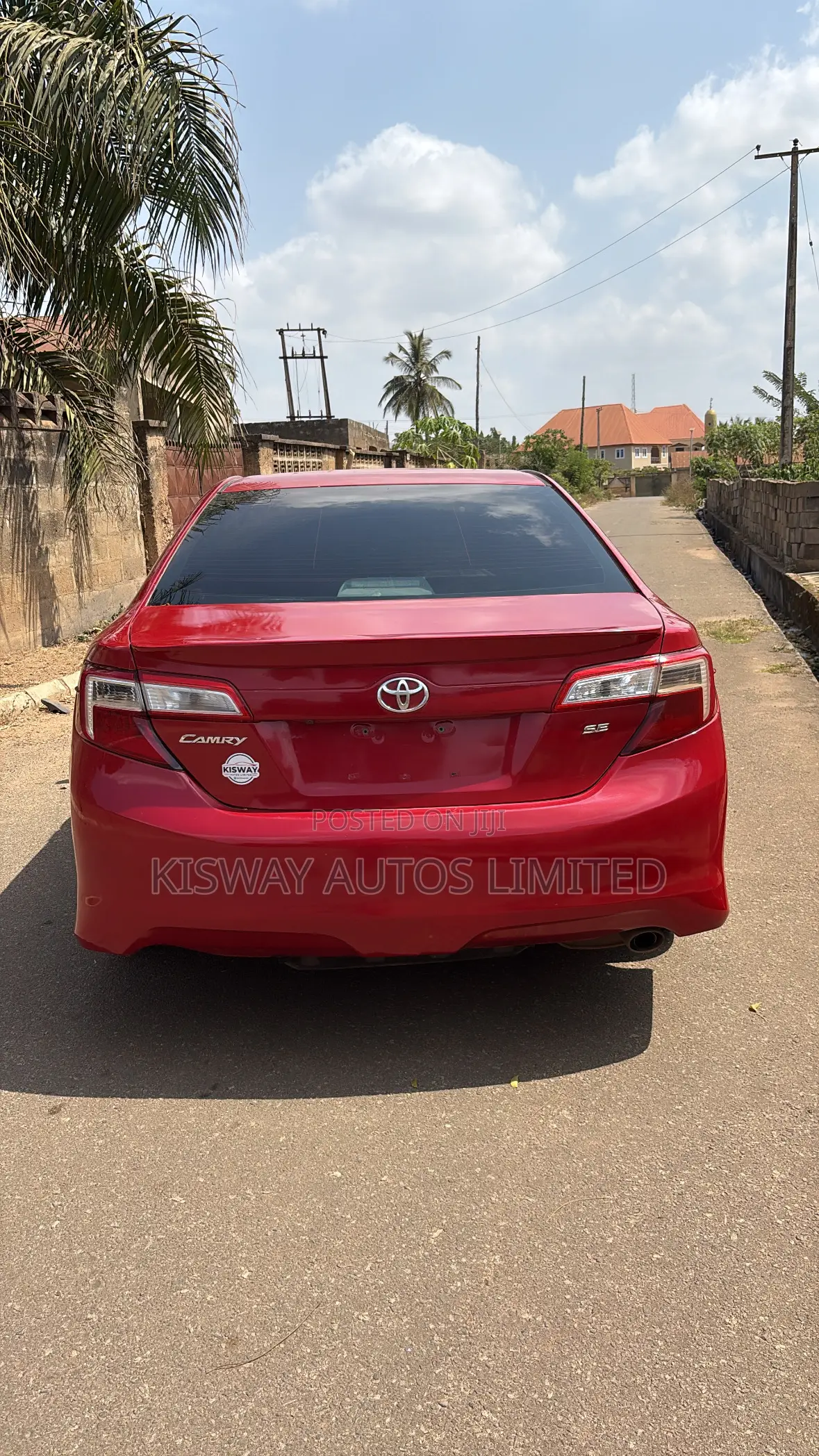 Toyota Camry SE 4dr Sedan (2.5L 4cyl 6A) 2014 Red