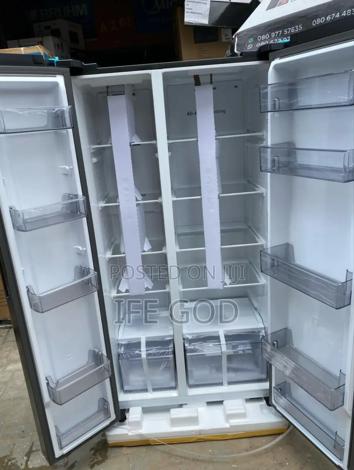 Original Samsung Side by Side 10 Years Warranty Inverter Fridge Etc.