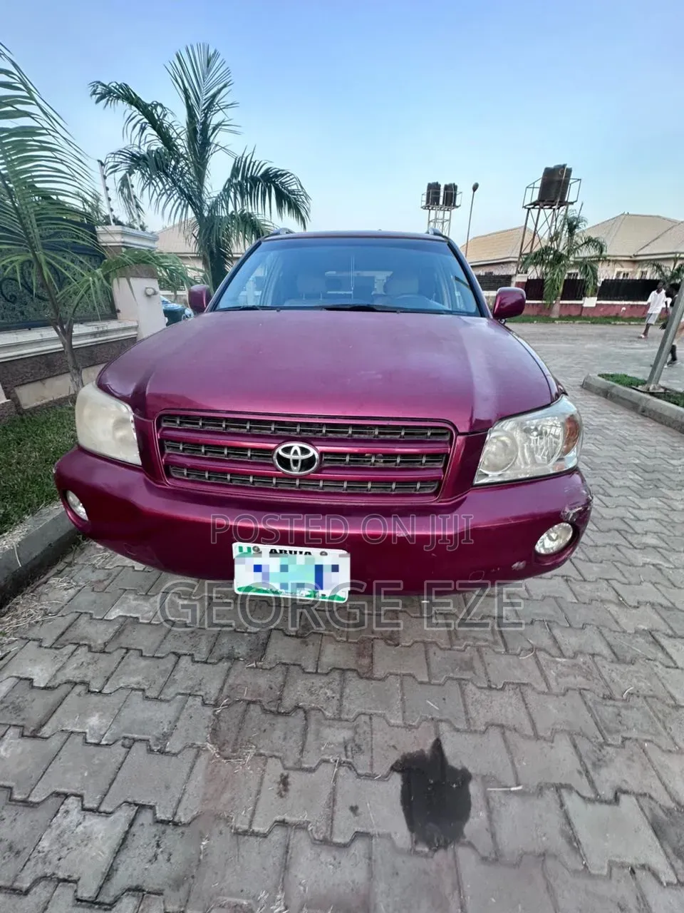 Toyota Highlander 2004 Red