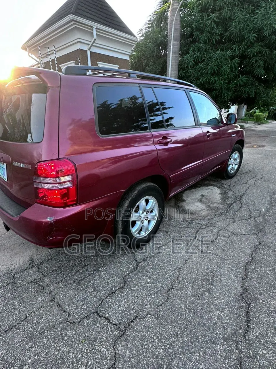 Toyota Highlander 2004 Red