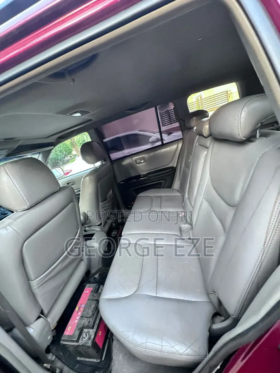 Toyota Highlander 2004 Red