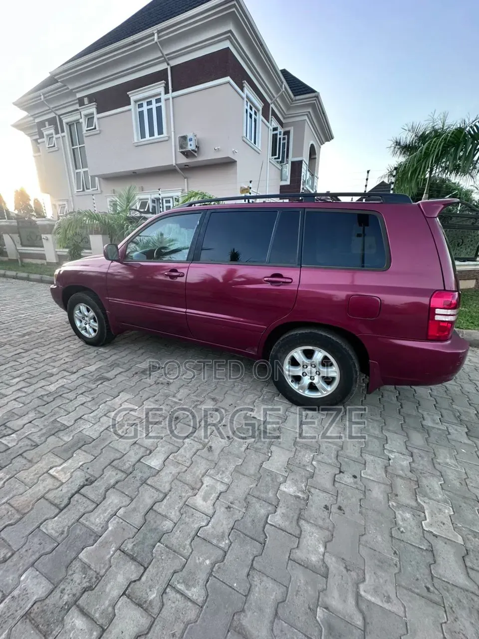 Toyota Highlander 2004 Red