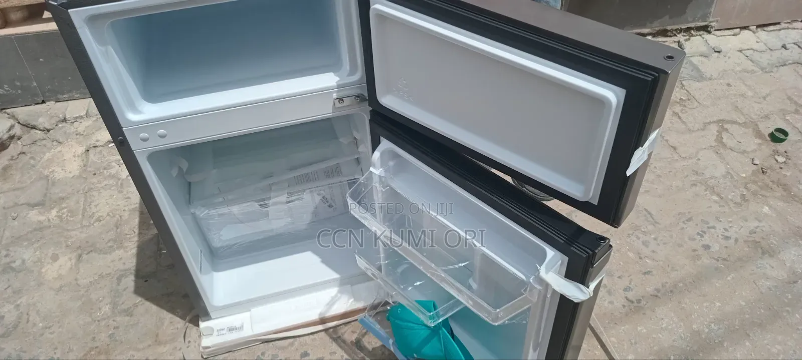 Hisense 154litres Fridge Double Doors