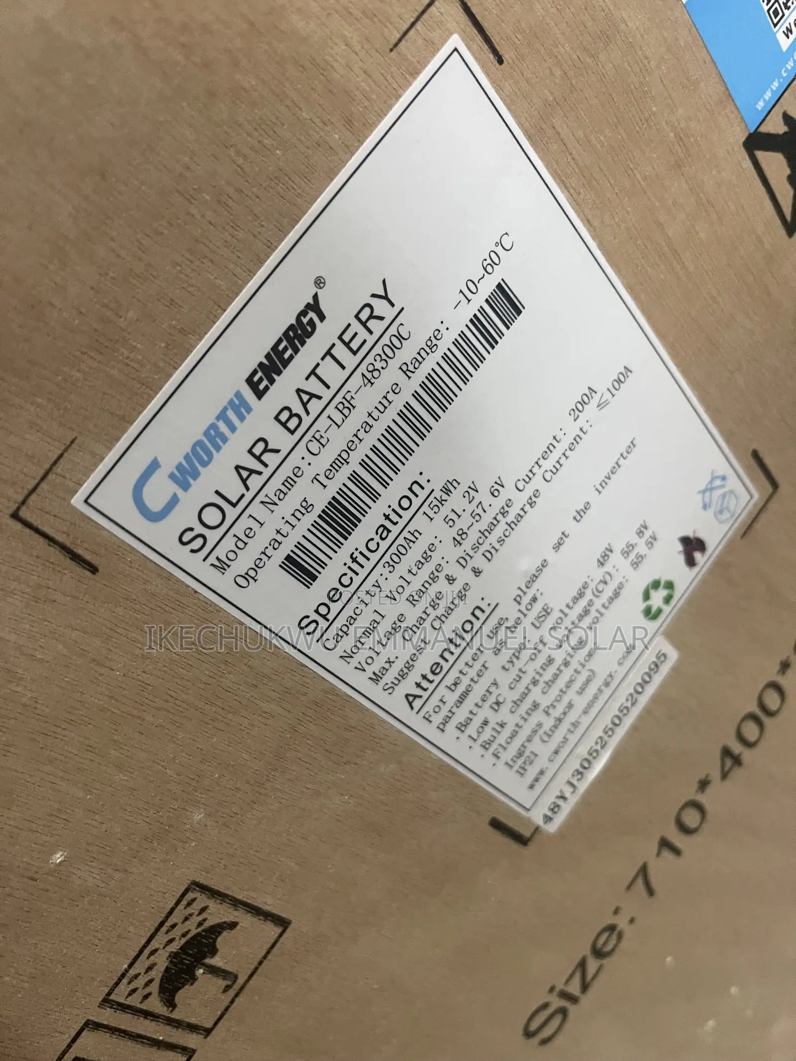 15kwh Lithium Ion Battery Cworth Much Available