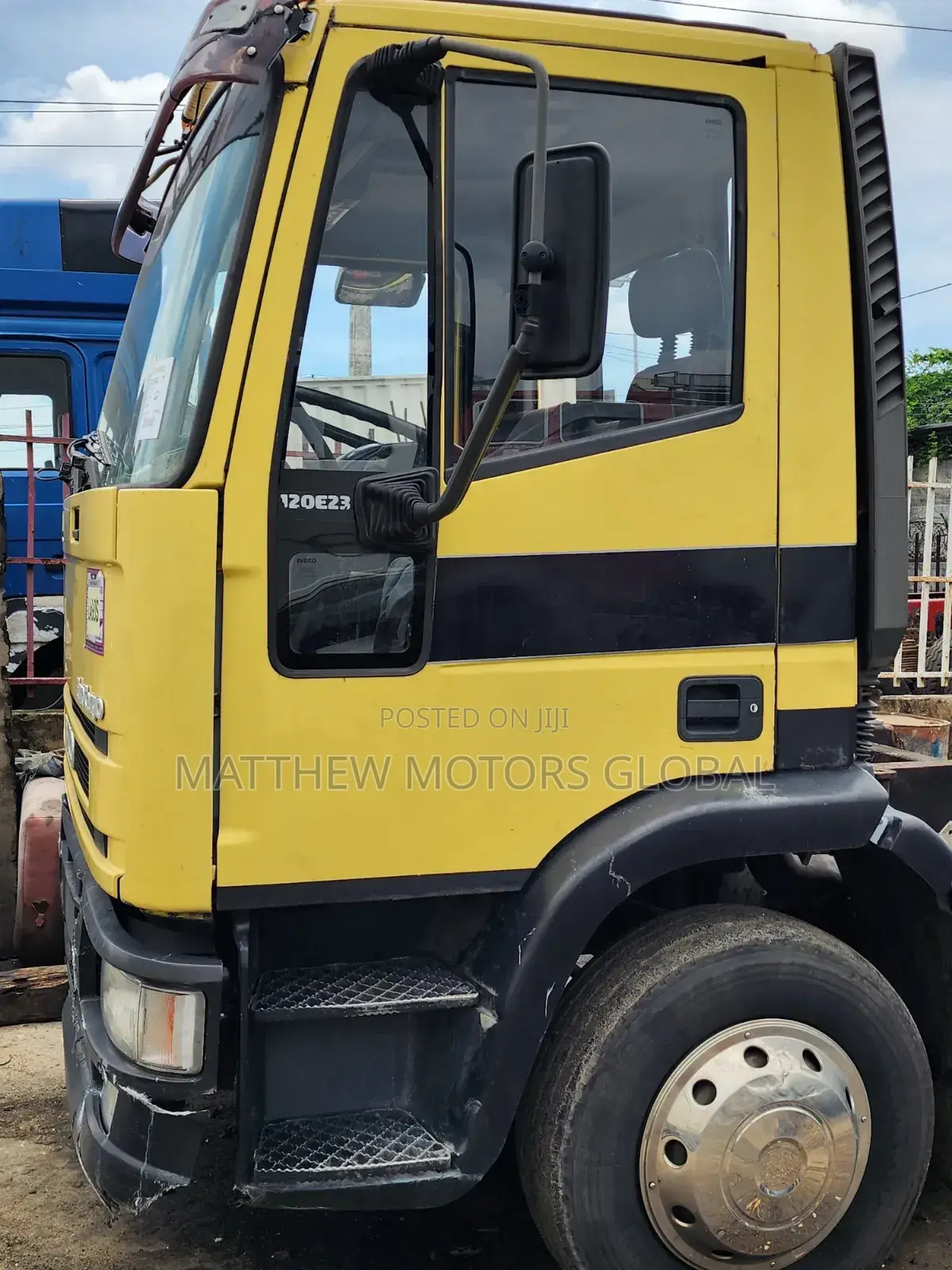 Clean Foreign Used Iveco Euro Cargo Cap and Chassis Truck