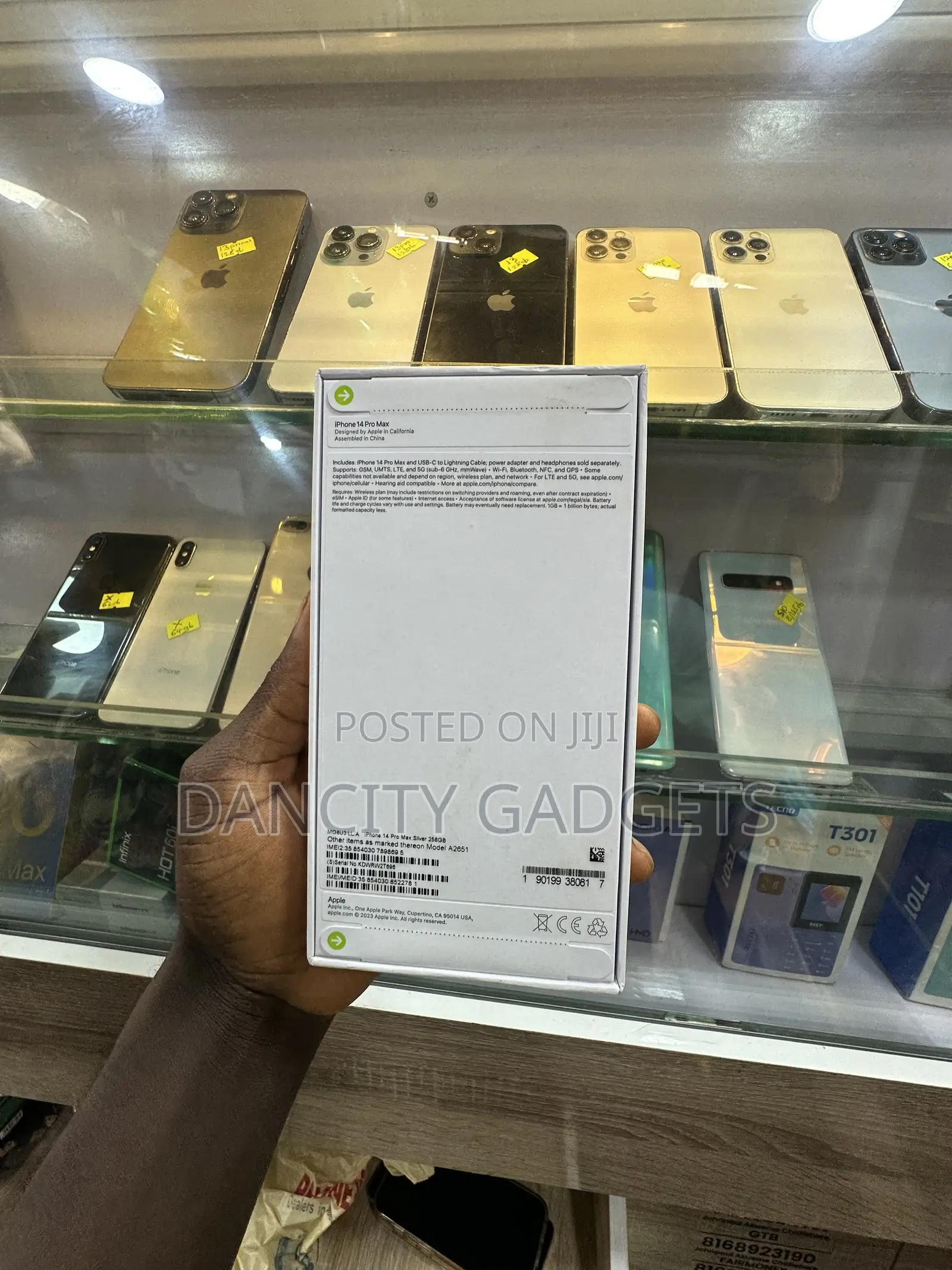 New Apple iPhone 14 Pro Max 256 GB Silver