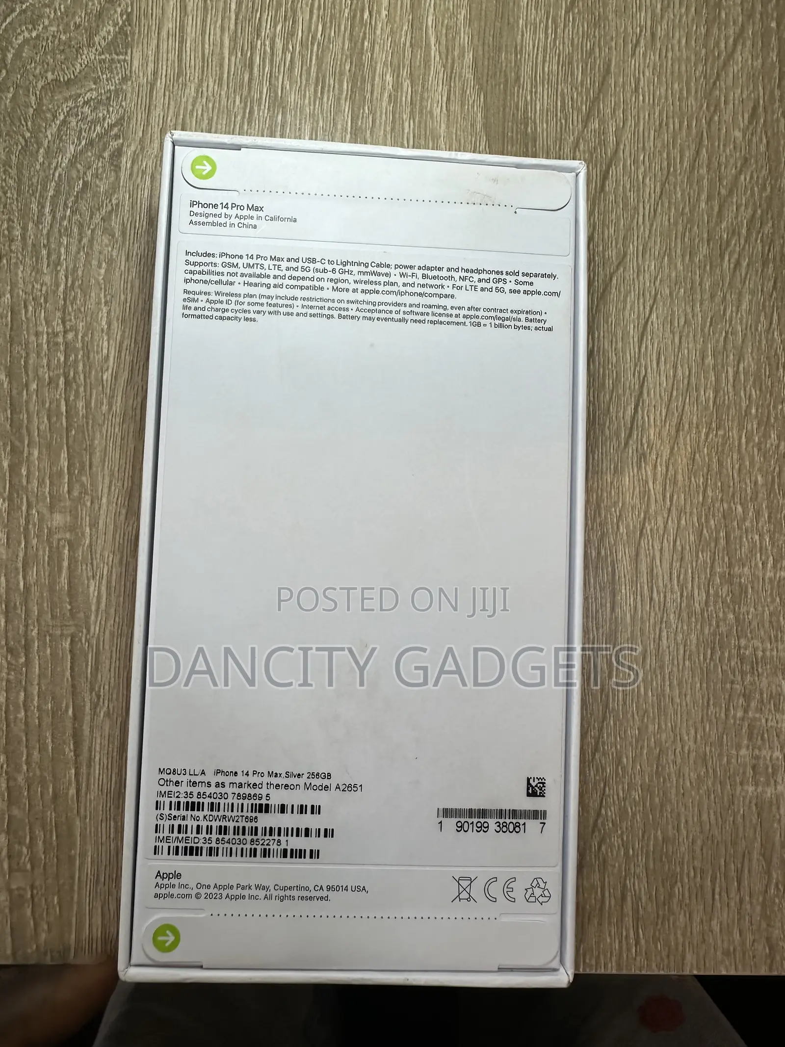 New Apple iPhone 14 Pro Max 256 GB Silver