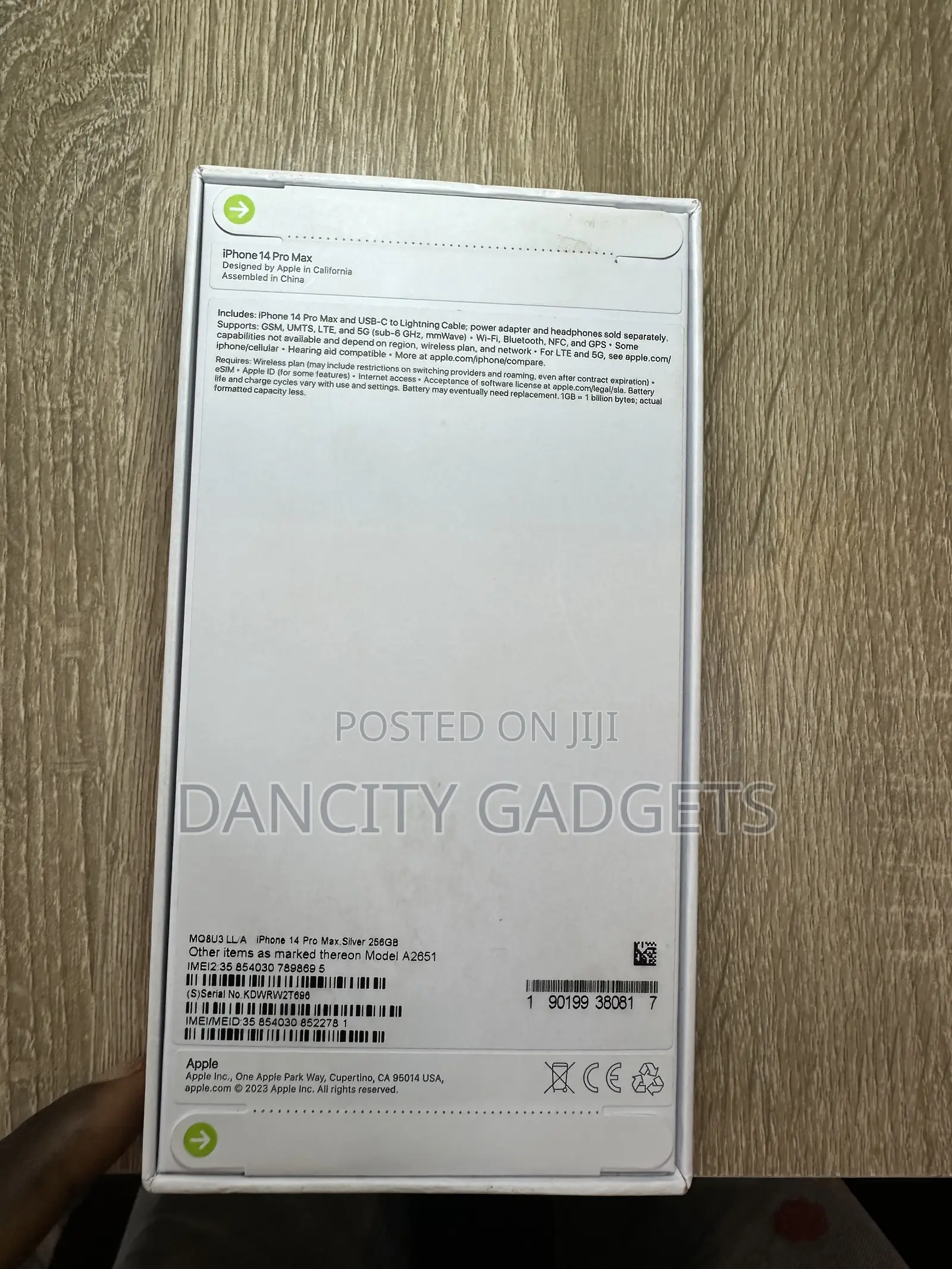 New Apple iPhone 14 Pro Max 256 GB Silver