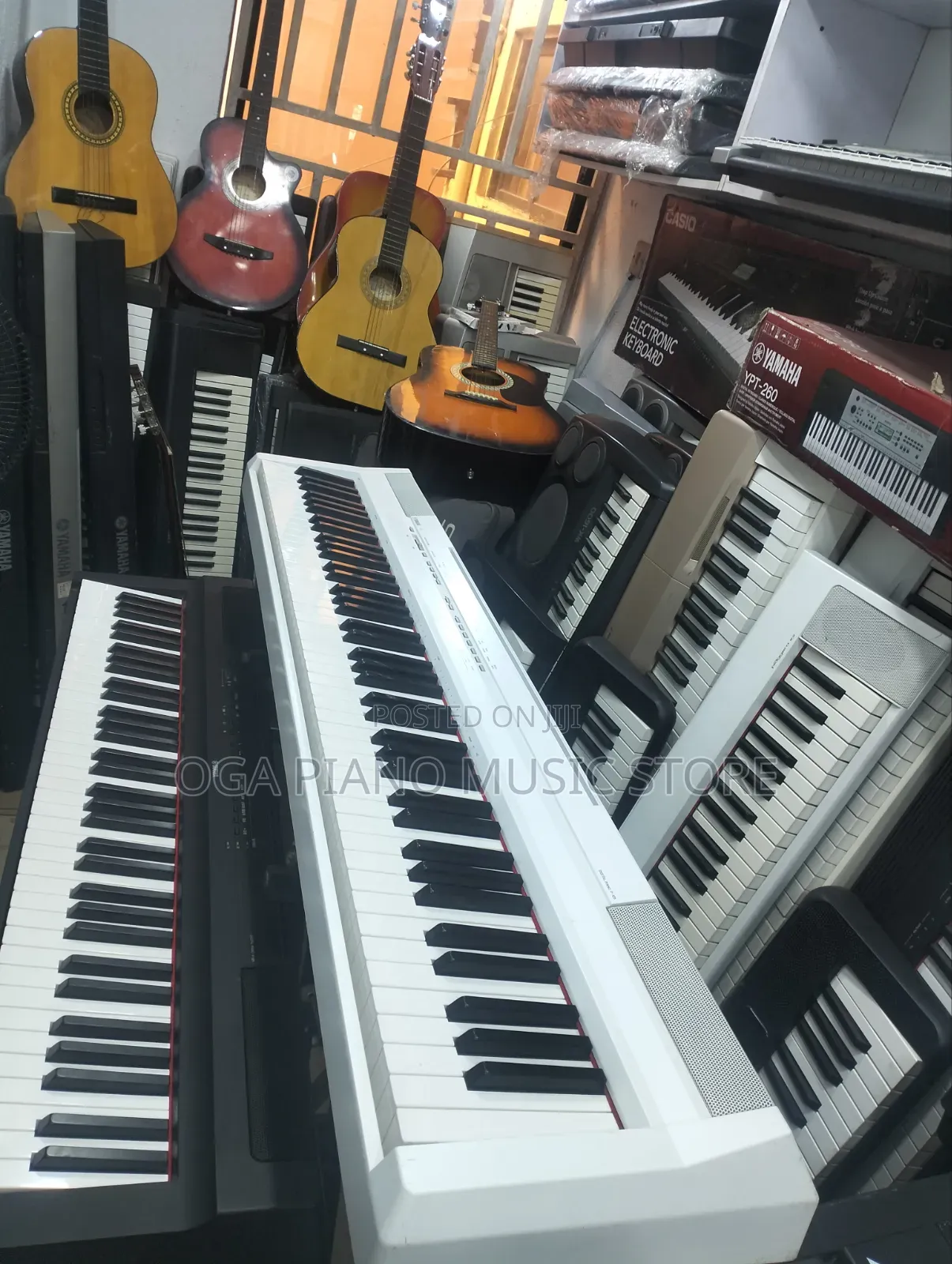 Yamaha P105w 88 Weighted Keysscaled Hammer Action Digital Stage Piano