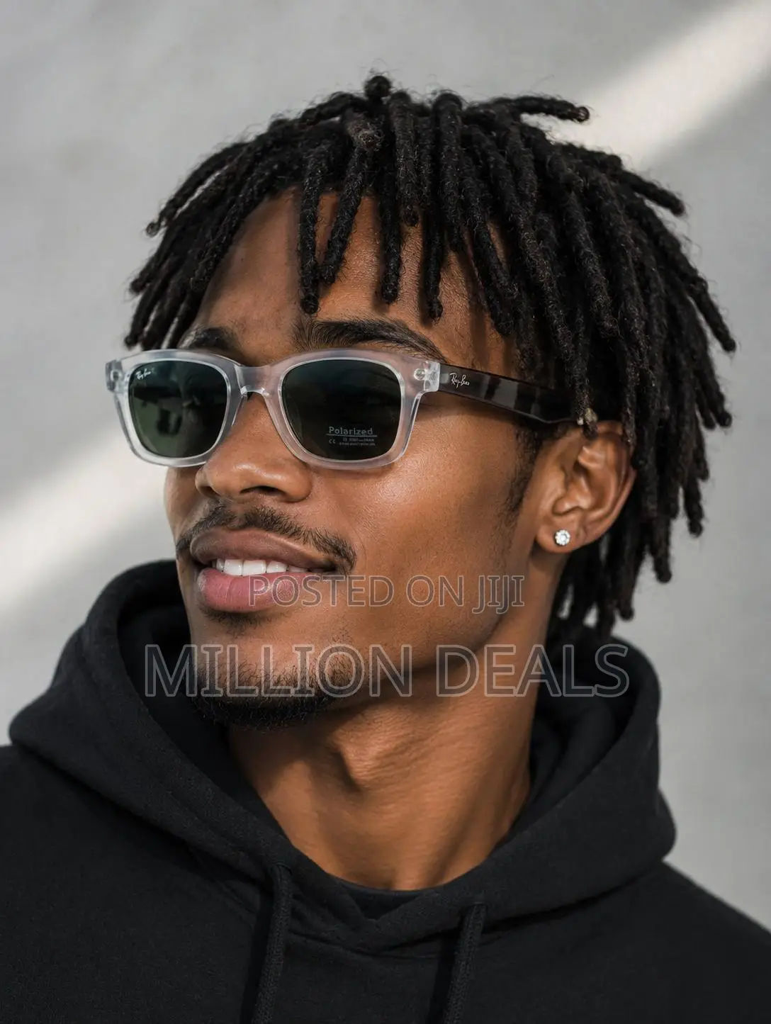 Square Stylish Retro Men's Sunglasses