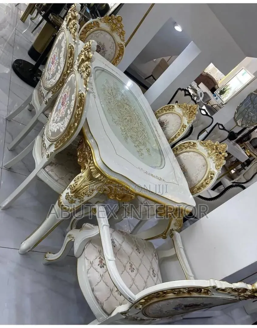 Luxury Imported Executive Royal Dinning Table for 6