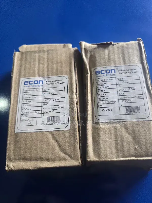Solenoid Pilot Valve 5/2 or 3/2 Namur Type: 33580 | 24v Dc 1/4"
