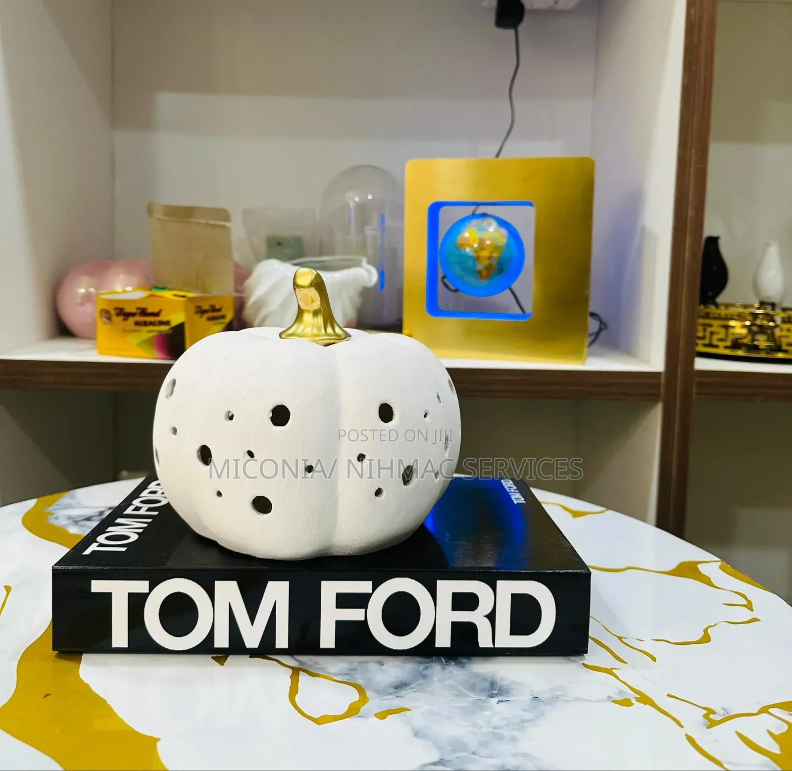 Luxury Decorative Pumpkin Ornament