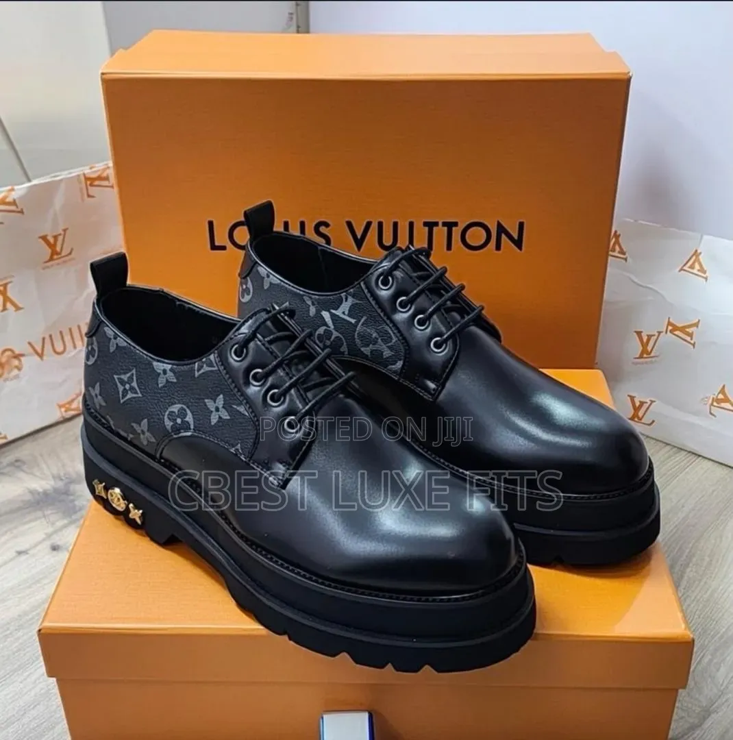 Men's Premium Lv Shoes Chunky Sole