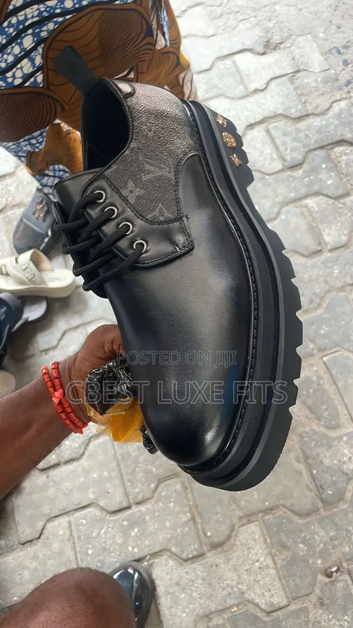 Men's Premium Lv Shoes Chunky Sole